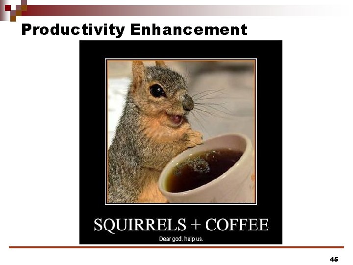 Productivity Enhancement 45 