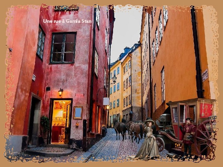 Une rue à Gamla Stan 