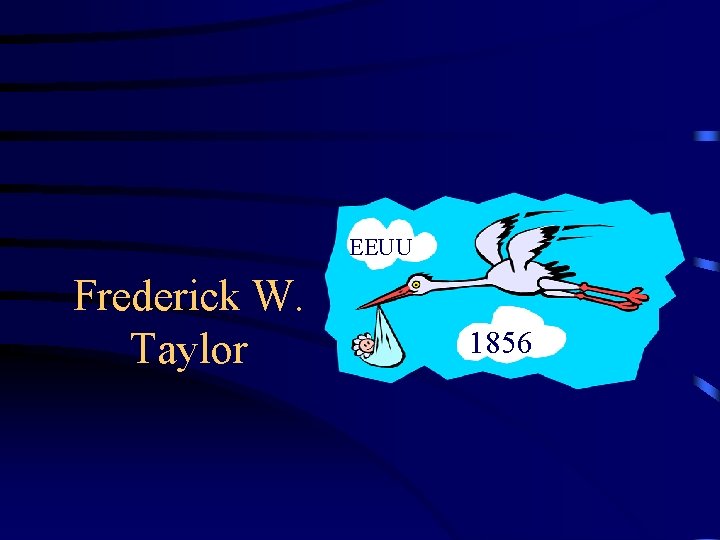EEUU Frederick W. Taylor 1856 