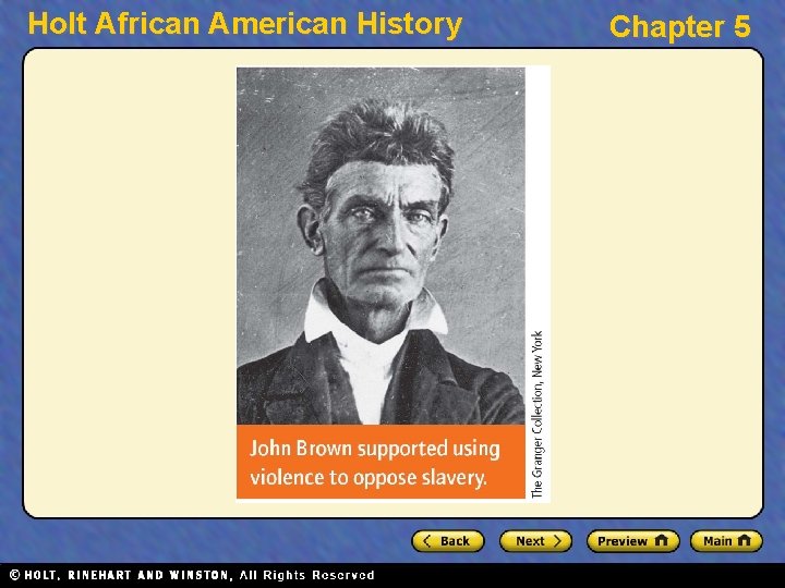 Holt African American History Chapter 5 