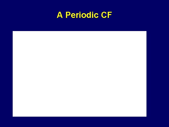A Periodic CF 