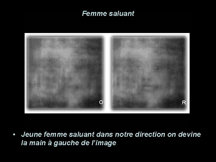 Femme saluant • Jeune femme saluant dans notre direction on devine la main à