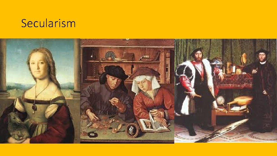 Secular Renaissance Def Renaissance II Aim Does art and architecture reflect