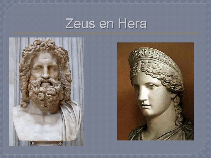 Zeus en Hera 