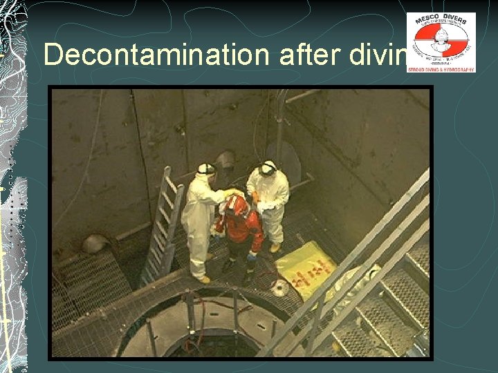 Decontamination after diving 
