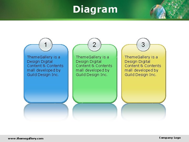 Diagram 1 2 3 Theme. Gallery is a Design Digital Content & Contents mall