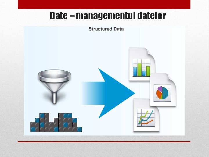 Date – managementul datelor 