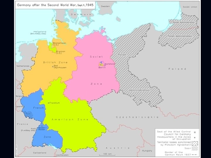 End of WWII Start of the Cold War