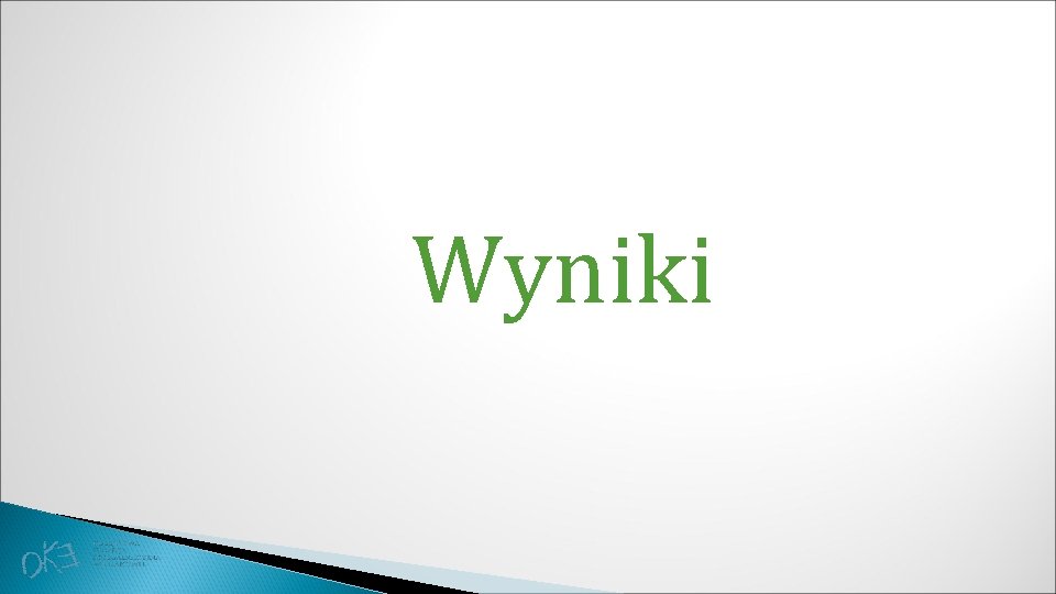 Wyniki 