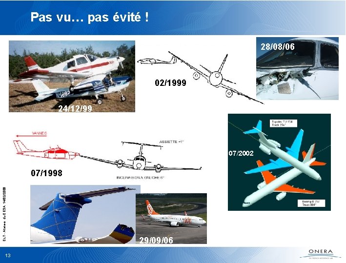 Pas vu… pas évité ! 28/08/06 02/1999 24/12/99 07/2002 CLT - Ateliers du CESA,