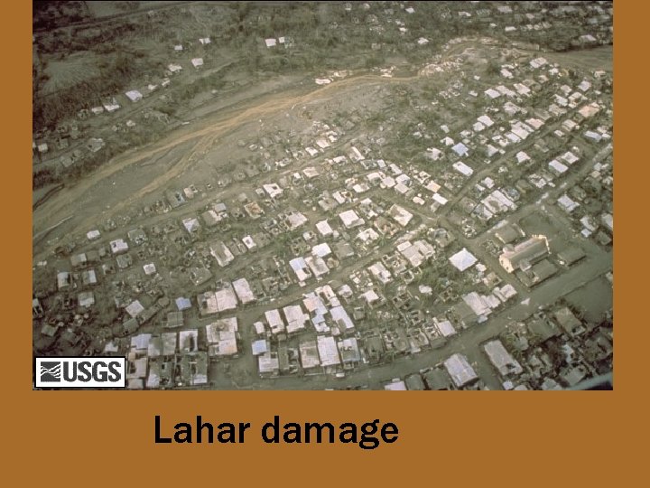 Lahar damage 