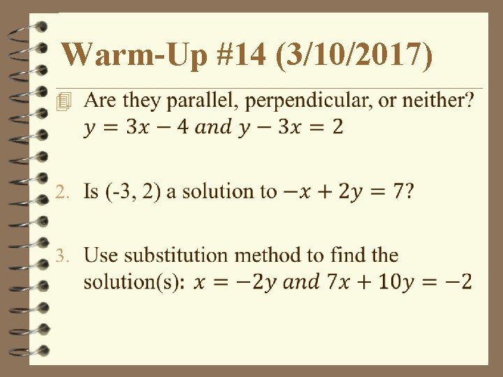 Warm-Up #14 (3/10/2017) 4 