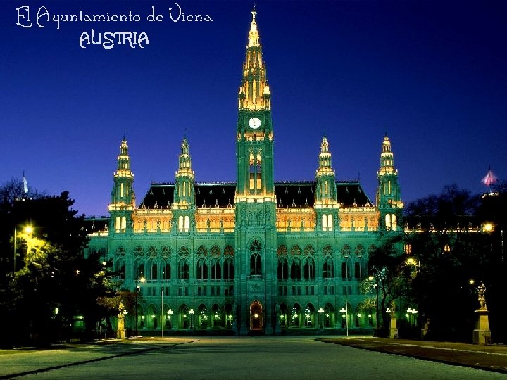 El Ayuntamiento de Viena AUSTRIA 
