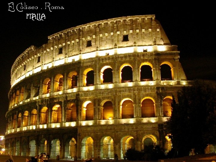 El Coliseo. Roma ITALIA 