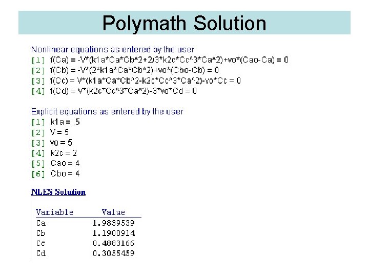 Polymath Solution 