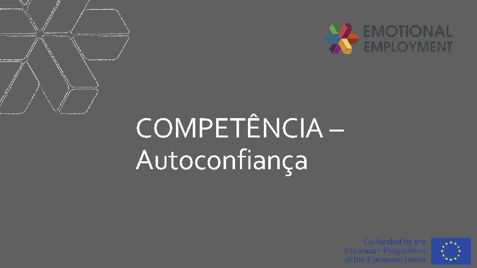 COMPETÊNCIA – Autoconfiança 