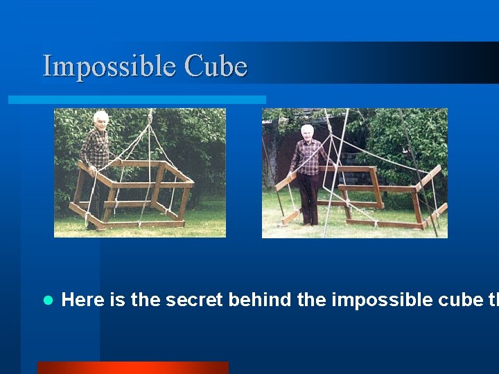 Impossible Cube l Here is the secret behind the impossible cube th 