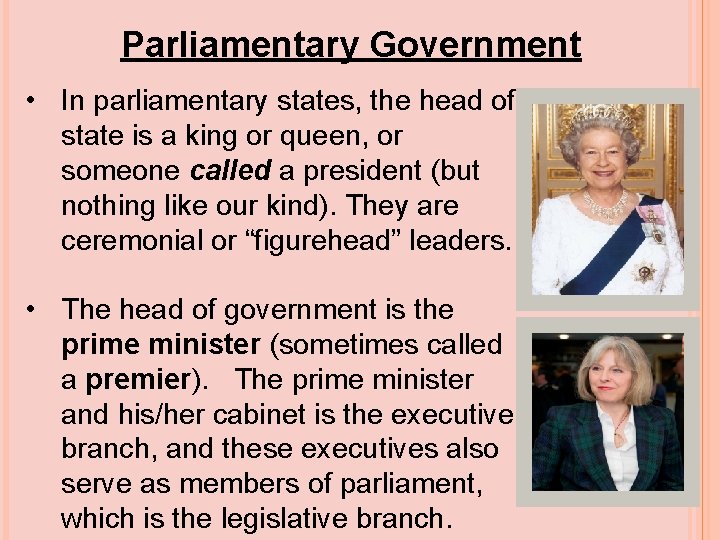 CHAPTER 1 PRINCIPLES OF GOVERNMENT Section 2 Forms
