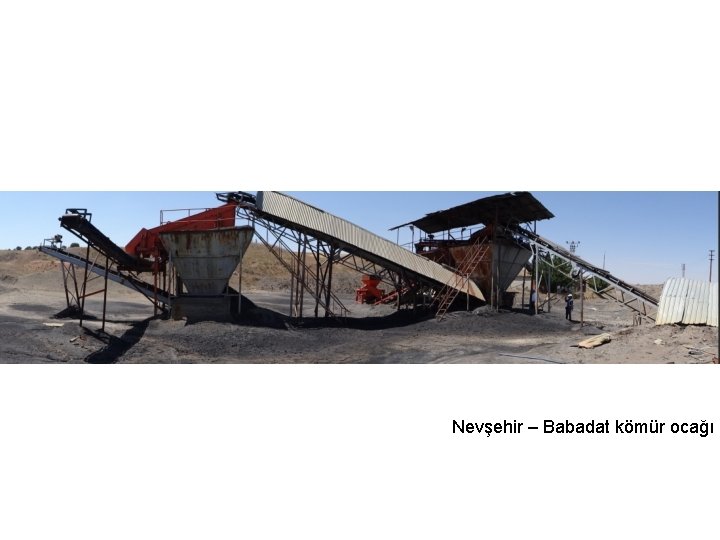 Nevşehir – Babadat kömür ocağı 