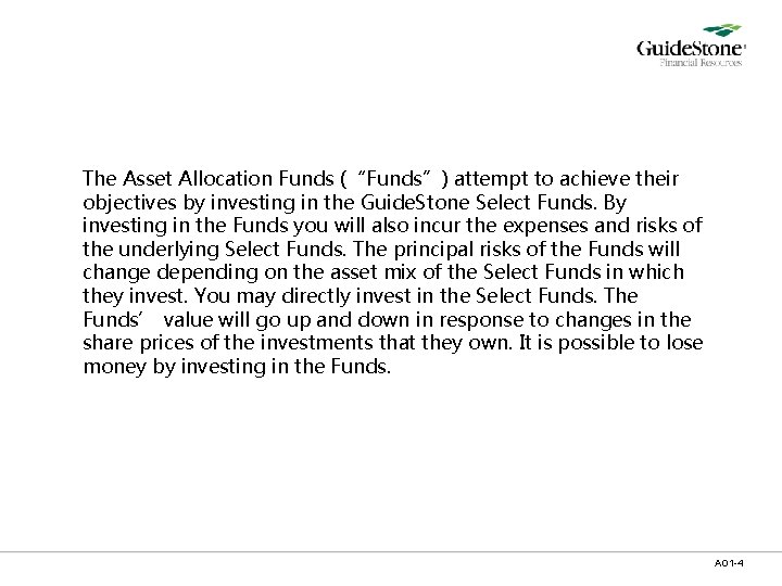 FUND RISKREWARD CHARACTERISTICS Date Target Funds Simplified one