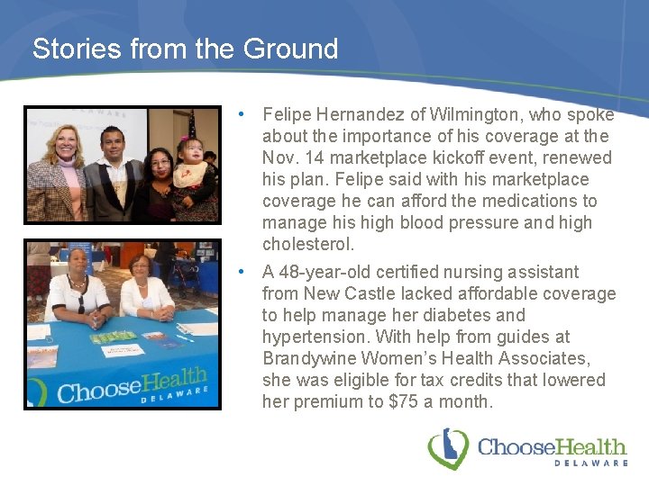 Stories from the Ground • Felipe Hernandez of Wilmington, who spoke about the importance