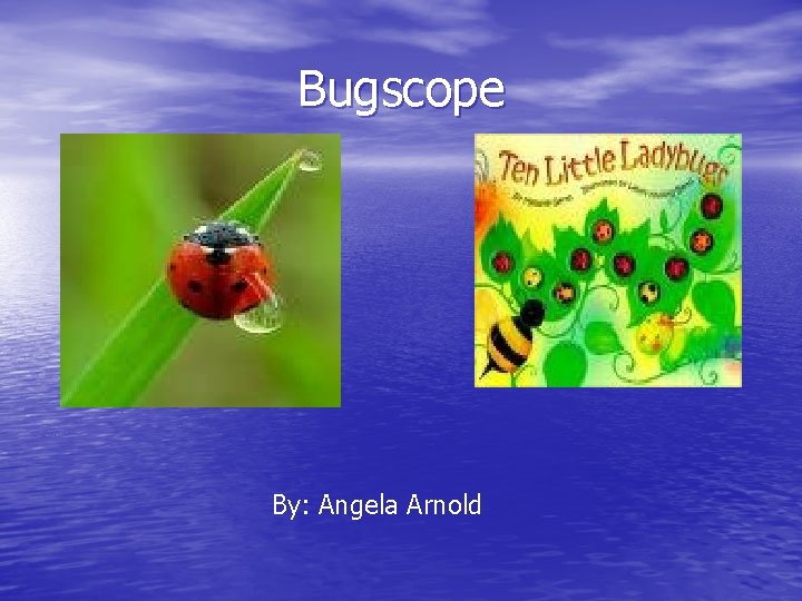 Bugscope By: Angela Arnold 