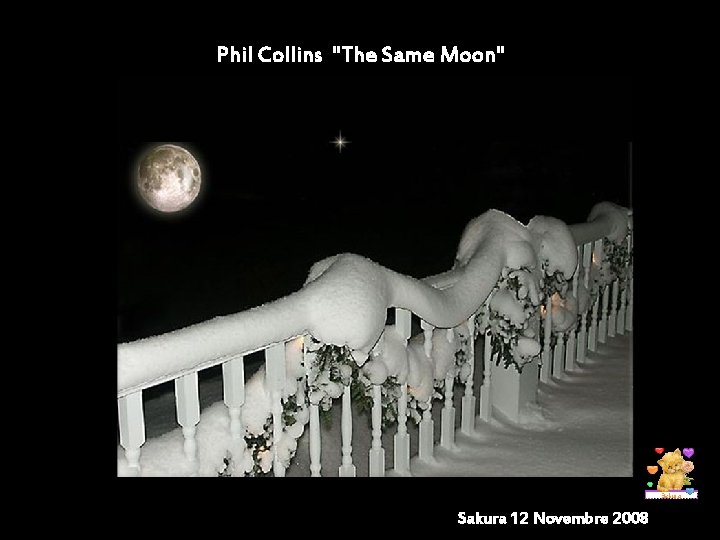 Phil Collins "The Same Moon" Sakura 12 Novembre 2008 