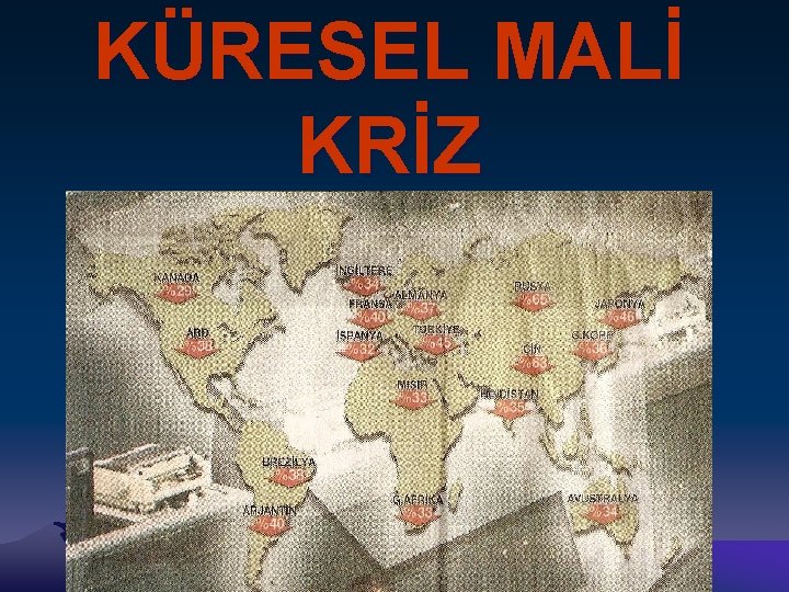 KÜRESEL MALİ KRİZ 