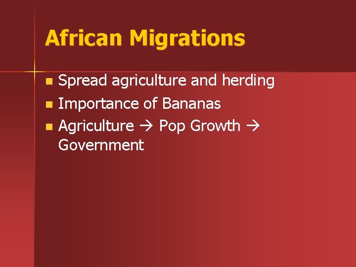 SubSaharan African Civilizations East Africa Kush Located south