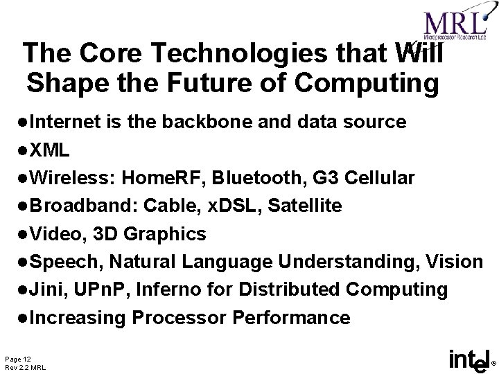 The Core Technologies that Will Shape the Future of Computing l Internet is the