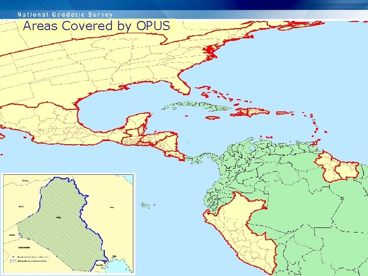 Areas Covered by OPUS 
