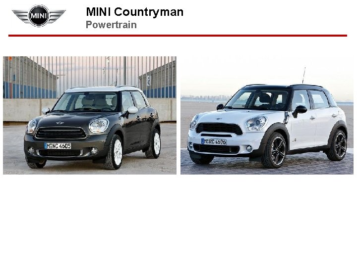 MINI Countryman Powertrain 