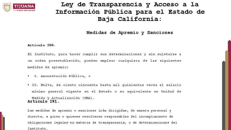 Ley de Transparencia y Acceso a la Información Pública para el Estado de Baja
