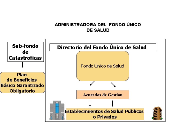 ADMINISTRADORA DEL FONDO ÚNICO DE SALUD Sub-fondo de Catastroficas Directorio del Fondo Único de