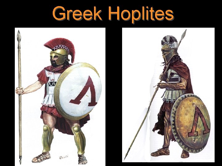 Greek Hoplites 