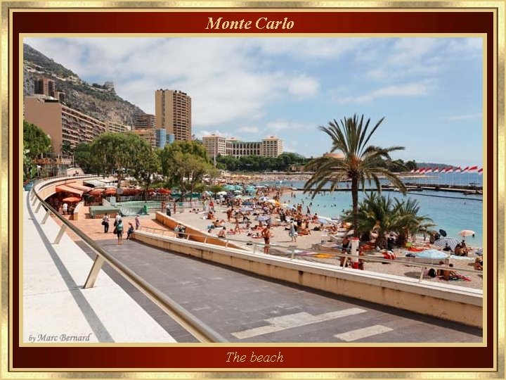 Monte Carlo The beach 