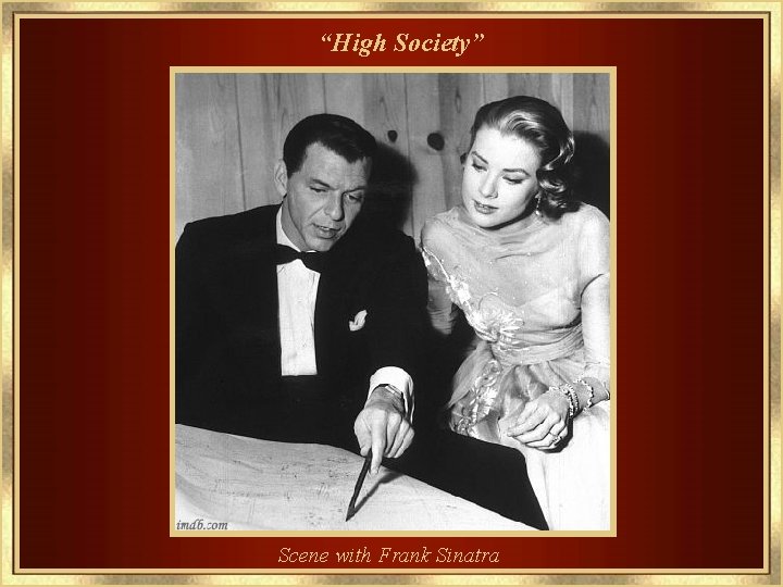 “High Society” Scene with Frank Sinatra 