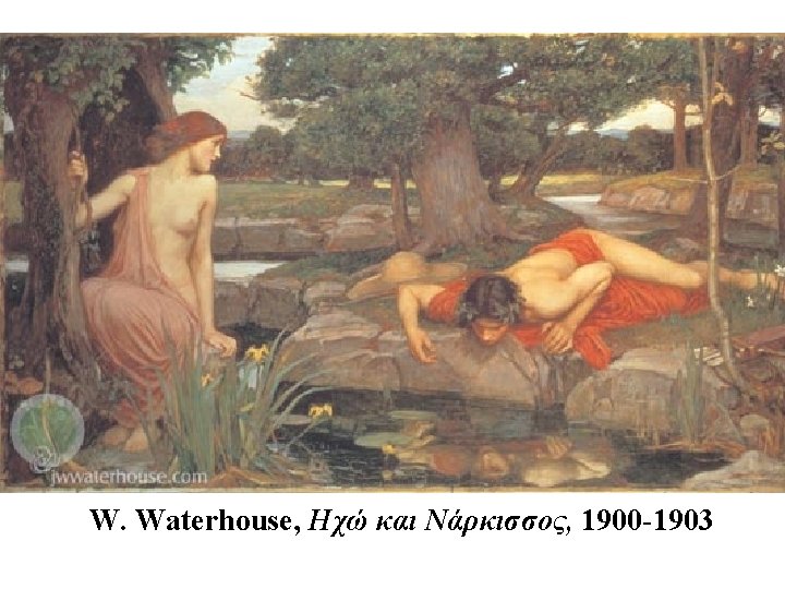 W. Waterhouse, Ηχώ και Νάρκισσος, 1900 -1903 
