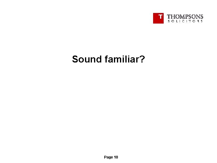 Sound familiar? Page 10 