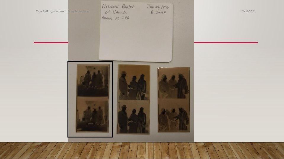 Tom Belton, Western University Archives 12/18/2021 