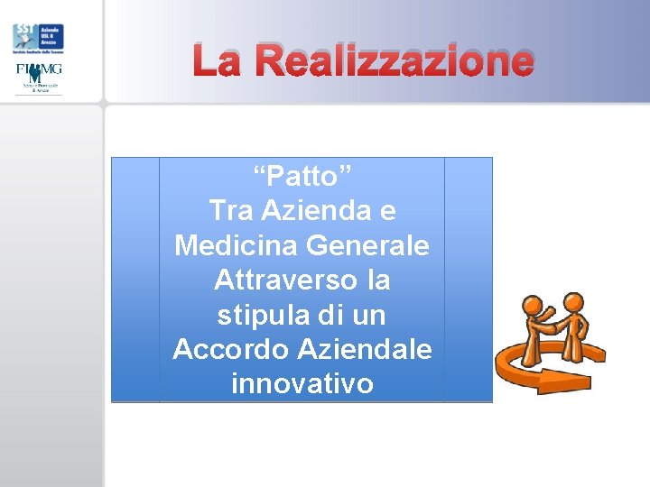 La Realizzazione “Patto” Tra Azienda e Medicina Generale Attraverso la stipula di un Accordo