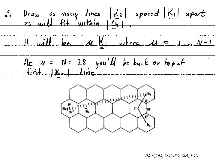 VM Ayres, ECE 802 -604, F 13 