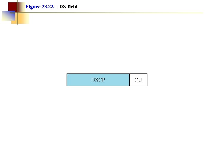 Figure 23. 23 DS field 