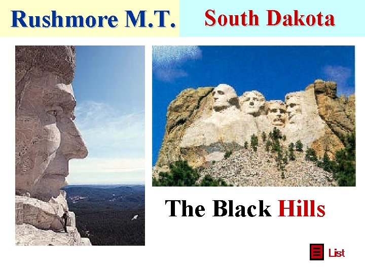 Rushmore M. T. South Dakota The Black Hills 