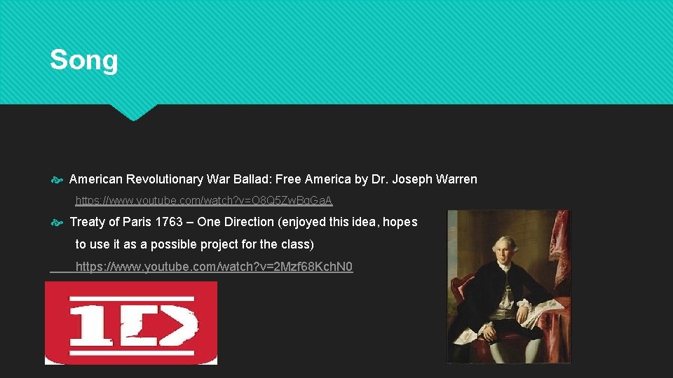 Song American Revolutionary War Ballad: Free America by Dr. Joseph Warren https: //www. youtube.