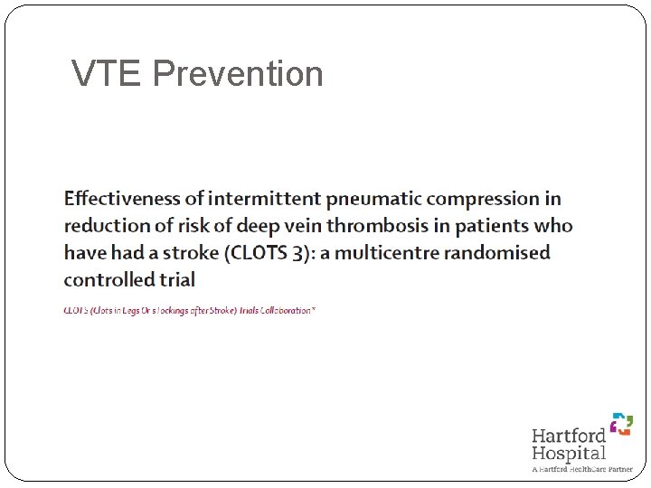 VTE Prevention 