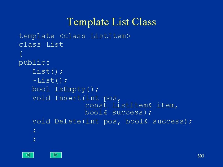 Class Templates Templates are like advanced macros They