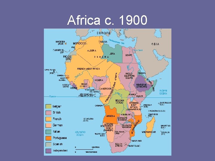 Africa c. 1900 