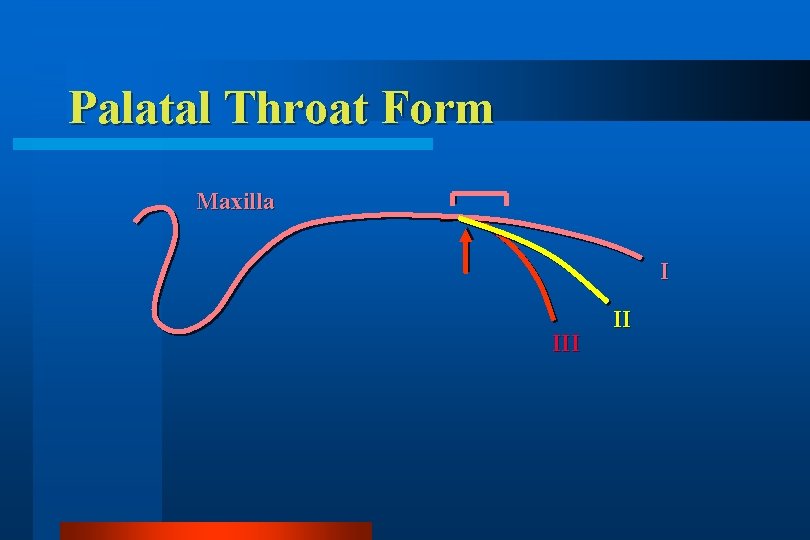 Palatal Throat Form Maxilla I II 