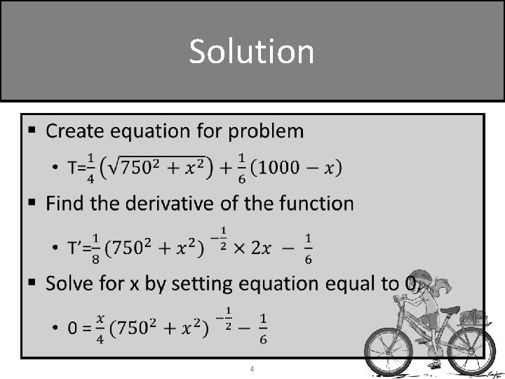 Solution § 4 